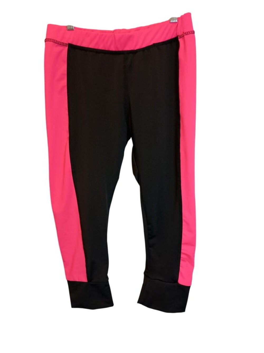 Coco Limon Women's Gym Leggings Black/Pink Sz.L